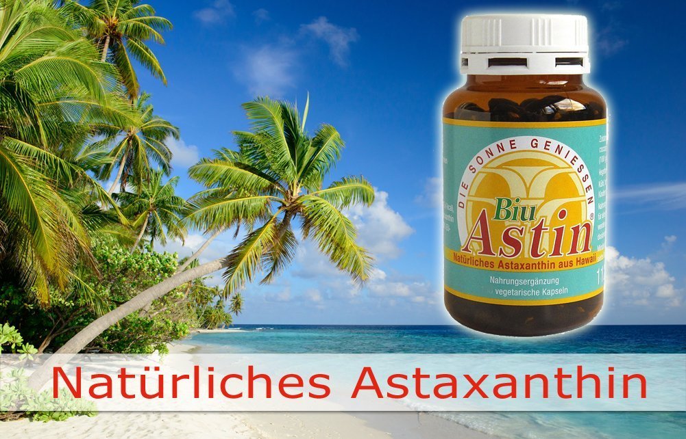 ESOVita BiuAstin 300 vegetarische Kaspeln I 4 mg natürliches Astaxanthin I Das Original Ivarssons BiuAstin