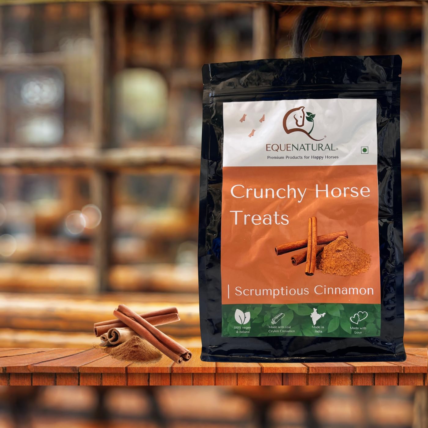 Crunchy Horse Treats (200 G, Scrumptious Cinnamon)-image-14