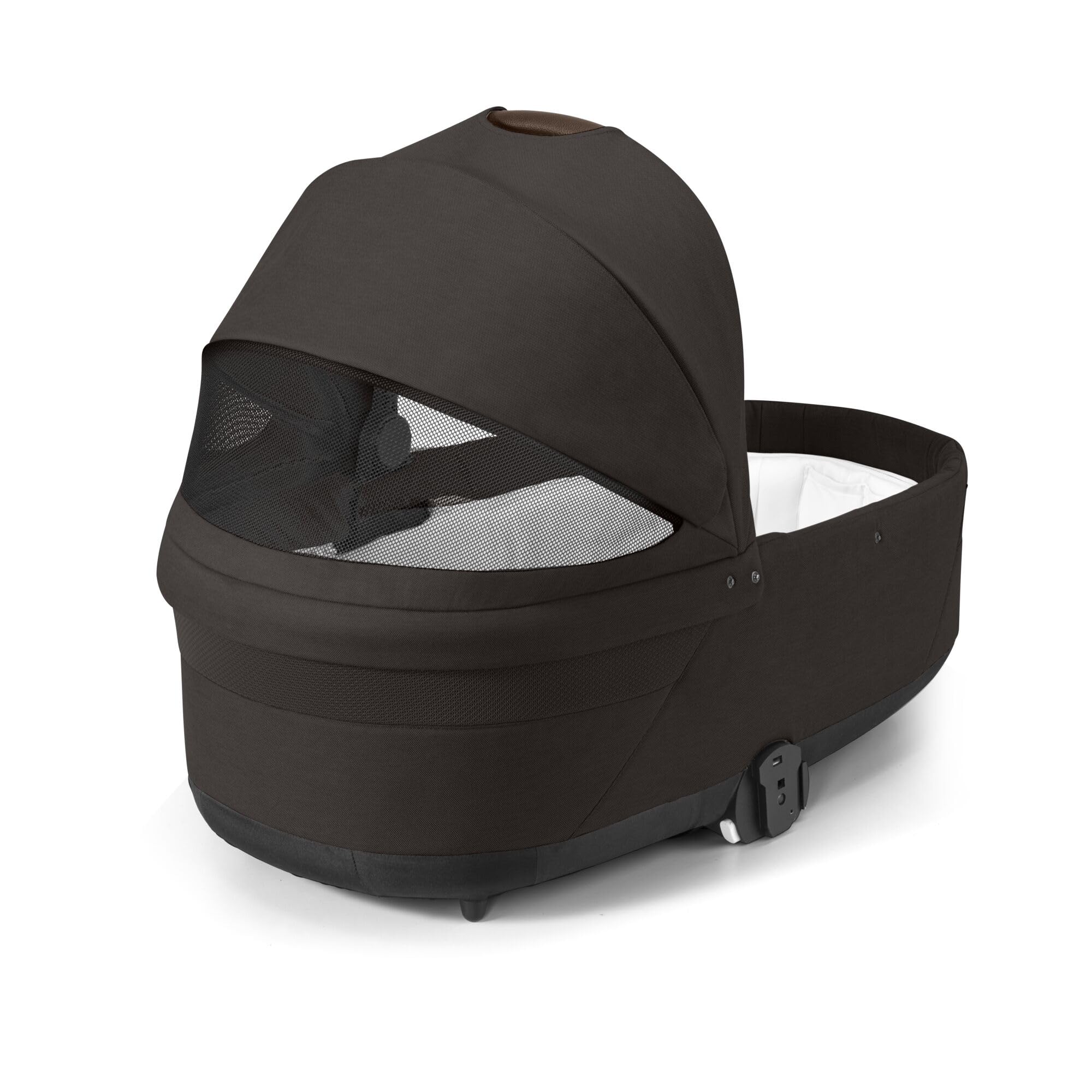 Cybex Capazo Gold COT S Lux, Desde el Nacimiento hasta los 6 Meses Aprox. (máx. 9 kg), Balios S Lux y Talios S Lux, Chocolate Brown