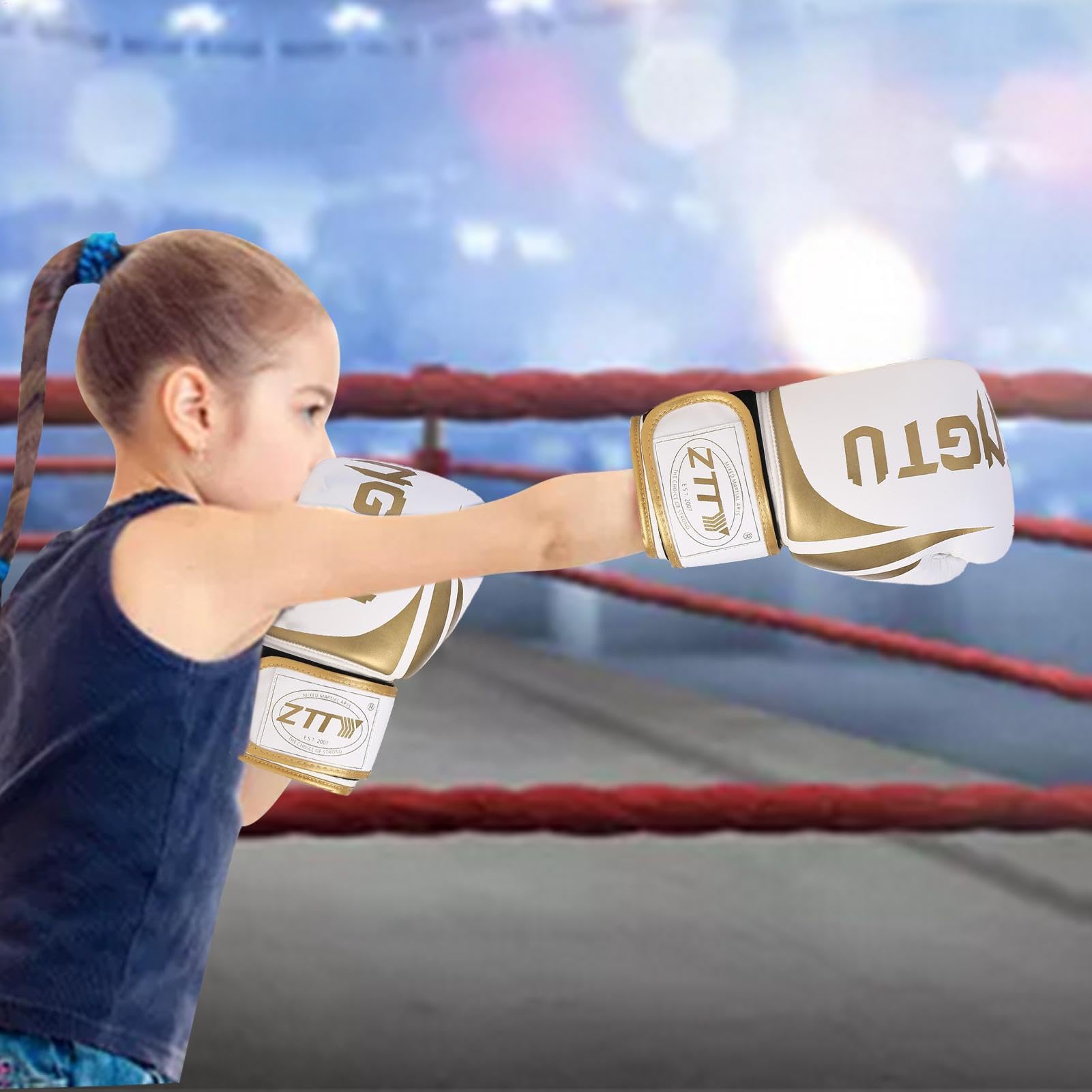 Guanti da Boxe Guanti da Formazione Uomo Professionisti con Protezione Da Polso Guanti Pesanti Bagaglio Per Uomini E Donne, Kickboxing, Pugno, Formazione Muay Thai