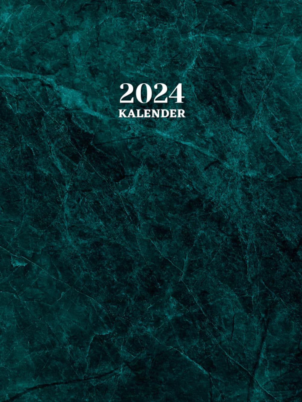 Kalender 2024: Tagesplaner 2024 Wochen- und Monatsplaner - Ein Jahr