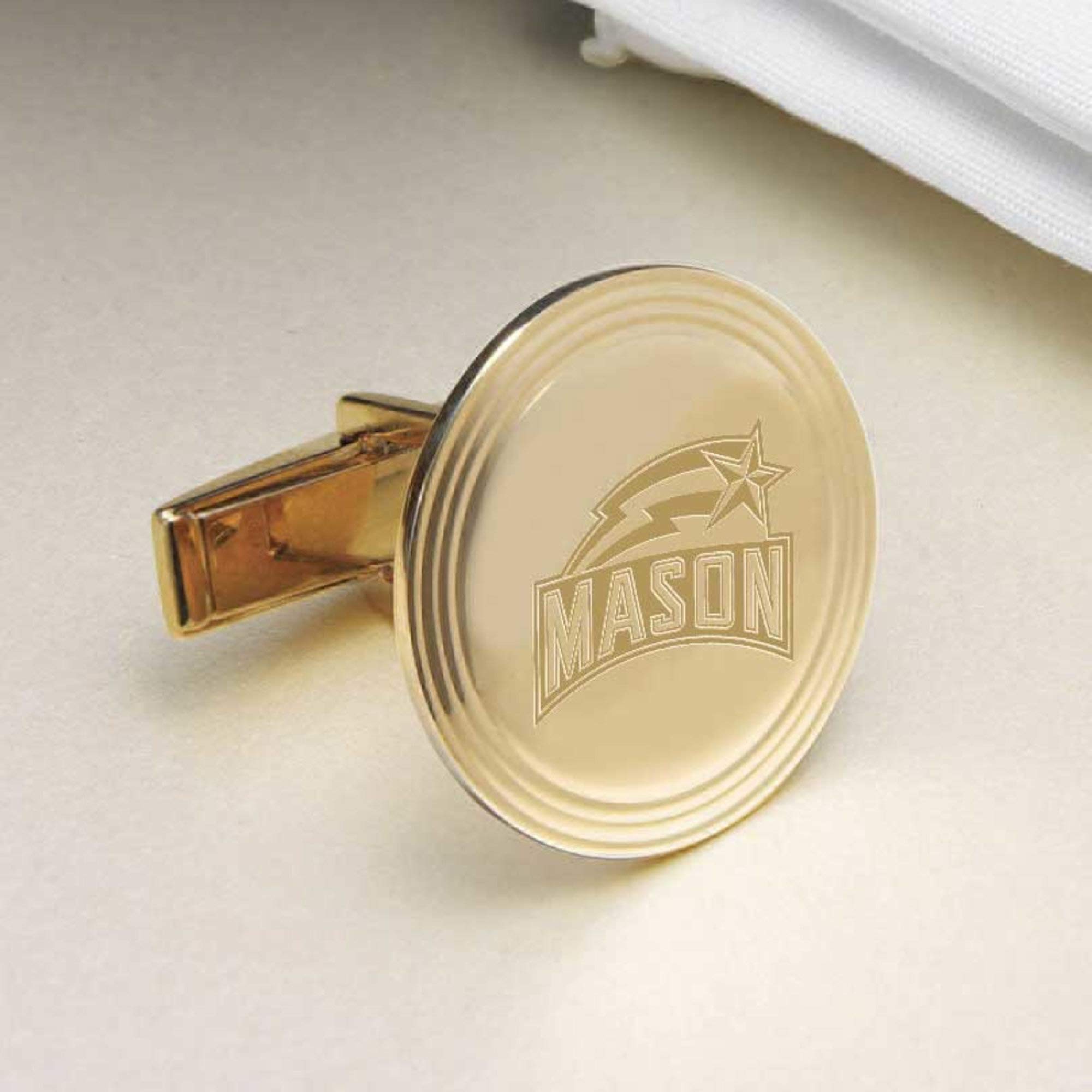 George Mason University 14K Gold Cufflinks