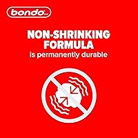 Vista 9 de Relleno ligero para carrocería, de Bondo, 1 galón