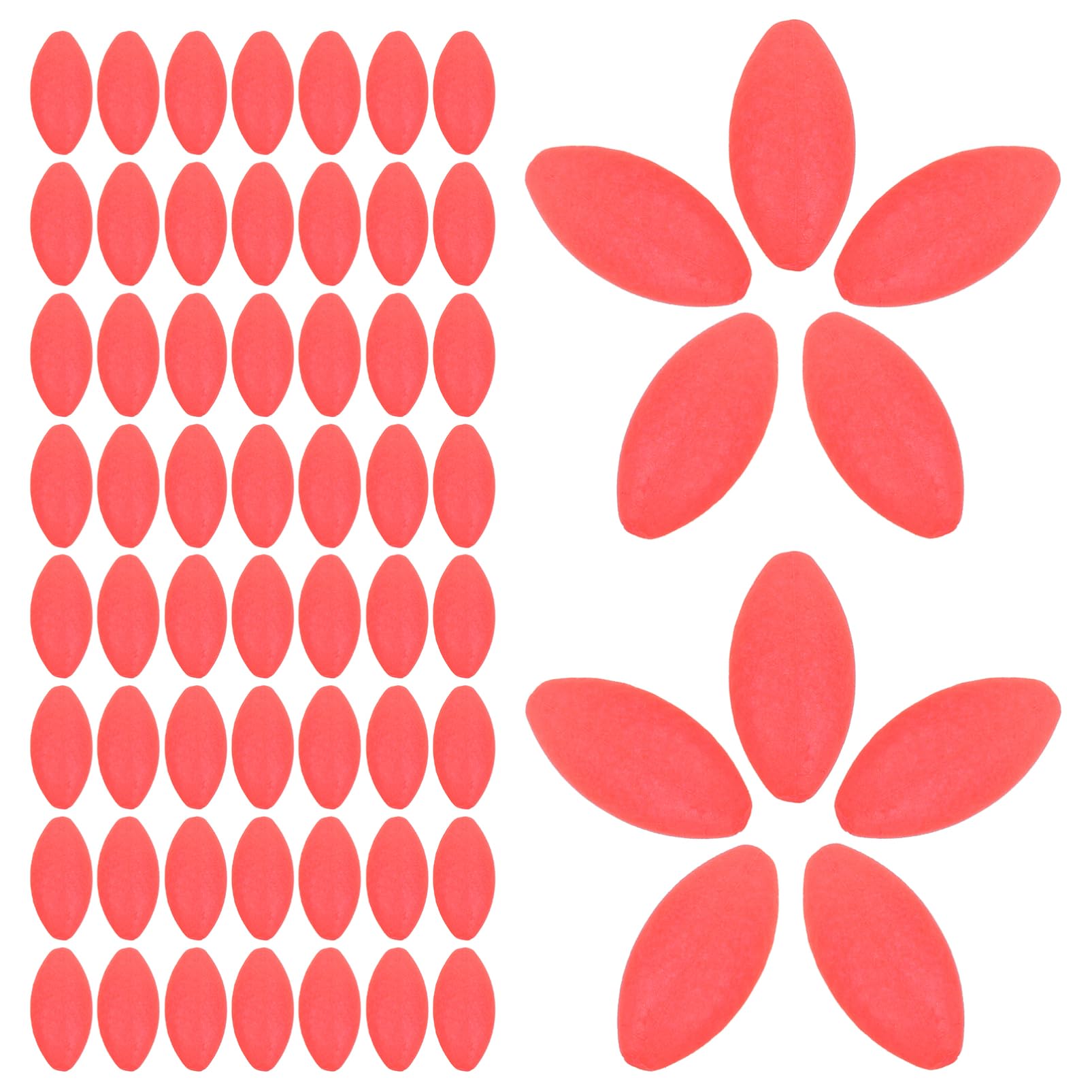Milisten Float Flotte Trousses Émerillons De Pêche Appâts Collants Kit De Glissement Articles De Pêche Outil De Pêche Accessoires De Pêche Plastique Rouge