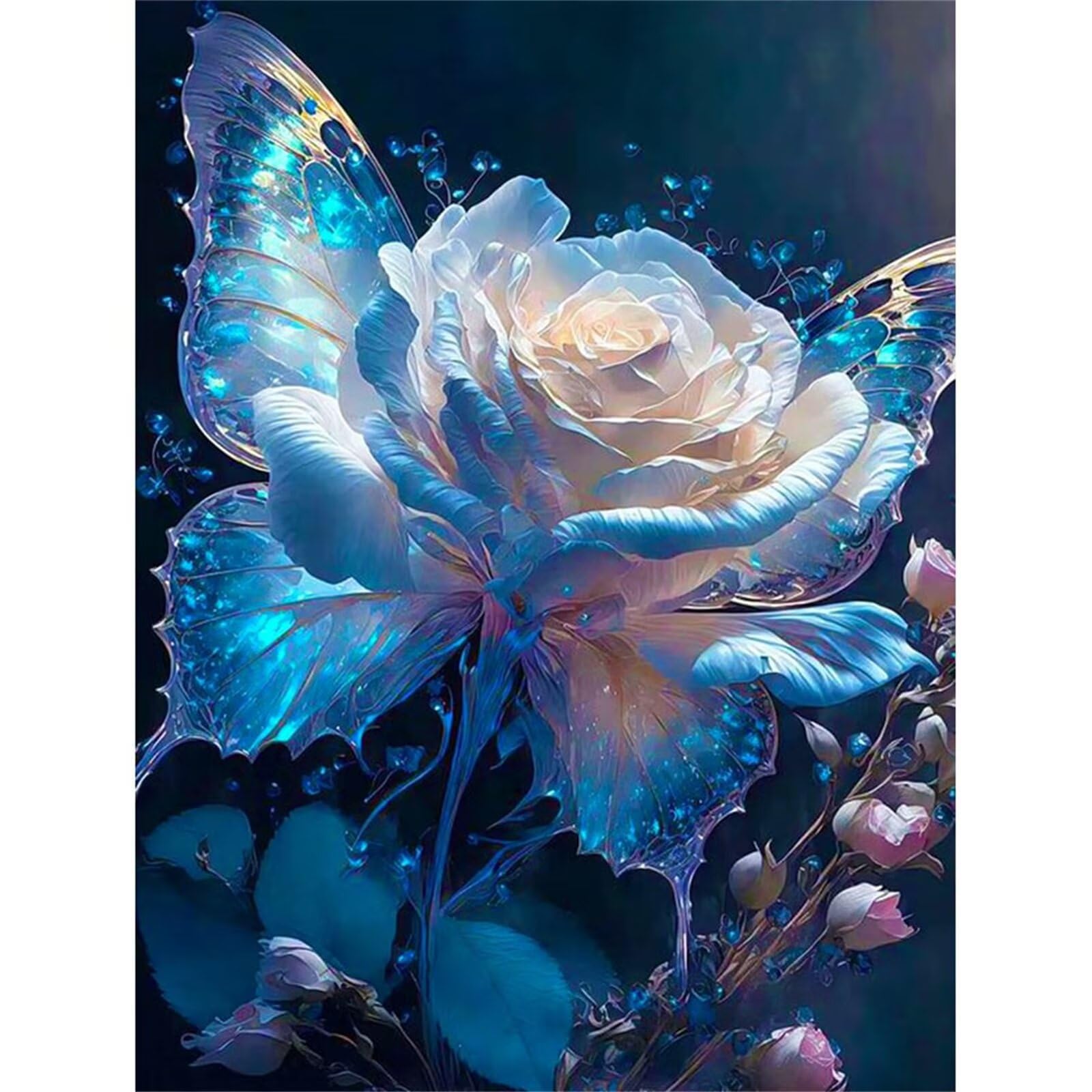 Rosa fluorescente Puzzle da 1000 pezzi, puzzle per Adulti,1000 pezzi Puzzles per Adulti e Bambini, puzzles per Gioco Familiare, Regalo Decorazione Puzzle Intelligente