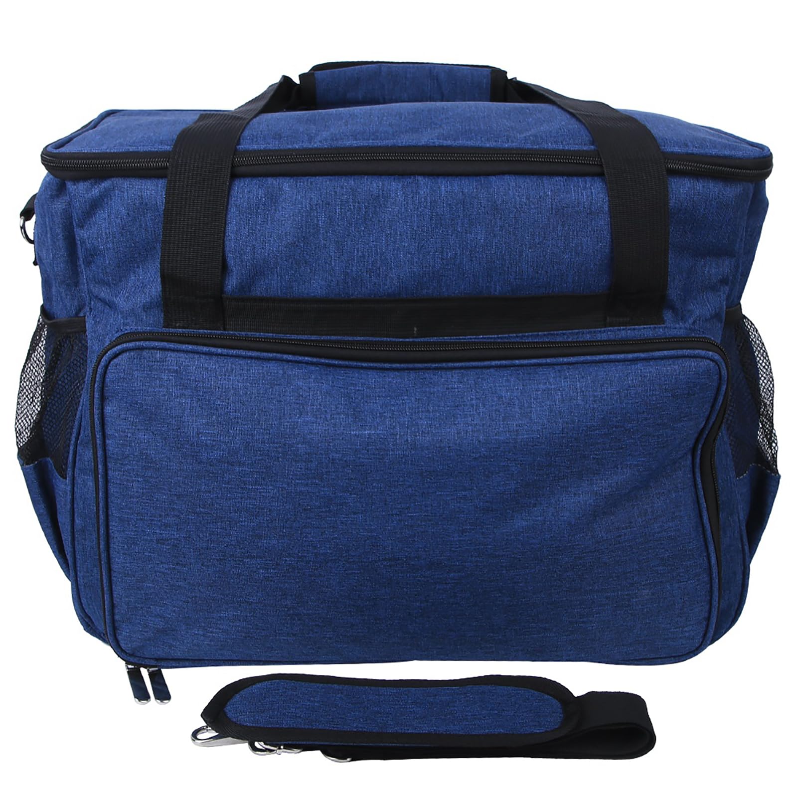 Bolsa De Almacenamiento For Tejer Con Oxford 600D, Organizador Agujas For | Artesanos(Blue)