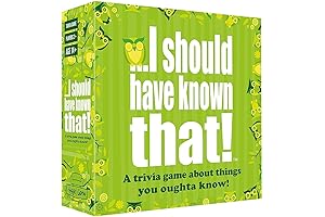 I Should Have Known That! - The Game Where Pop Culture and Trivia Collide!
