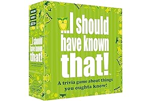 I should have known that! - A Trivia Game About Things You Oughta Know