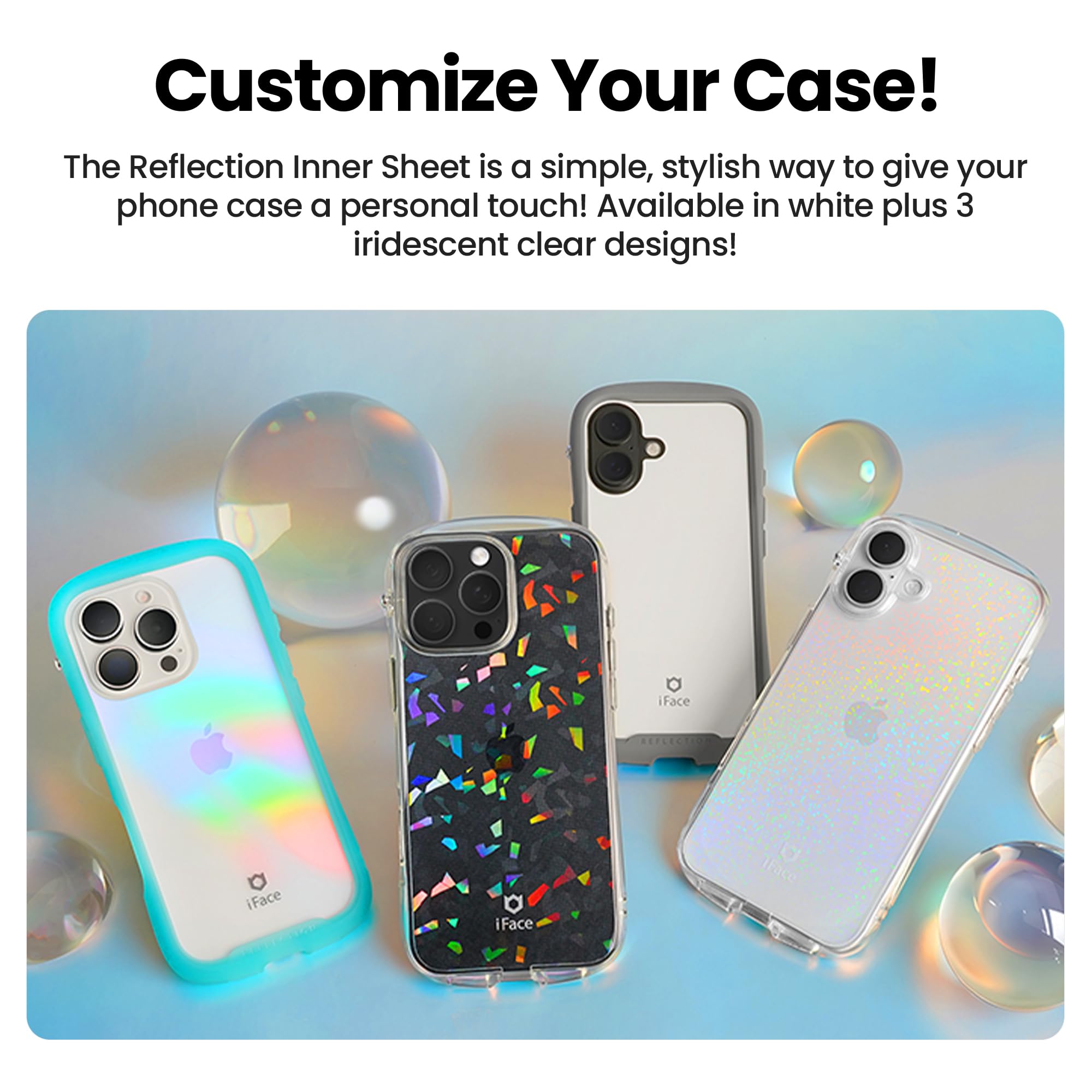 Amazon.com: iFace Reflection Clear Phone Case Insert Decoration Sheet Compatible with iPhone 16 Pro Max - Holographic Glitter Pattern DIY Deco Kpop Aesthetic Sticker Film Sheet - Clear (Stardust) : Cell Phones & Accessories Amazon.com: iFace Reflection Clear Phone Case Insert Decoration Sheet Compatible with iPhone 16 Pro Max - Holographic Glitter Pattern DIY Deco Kpop Aesthetic Sticker Film Sheet - Clear (Stardust) : Cell Phones & Accessories