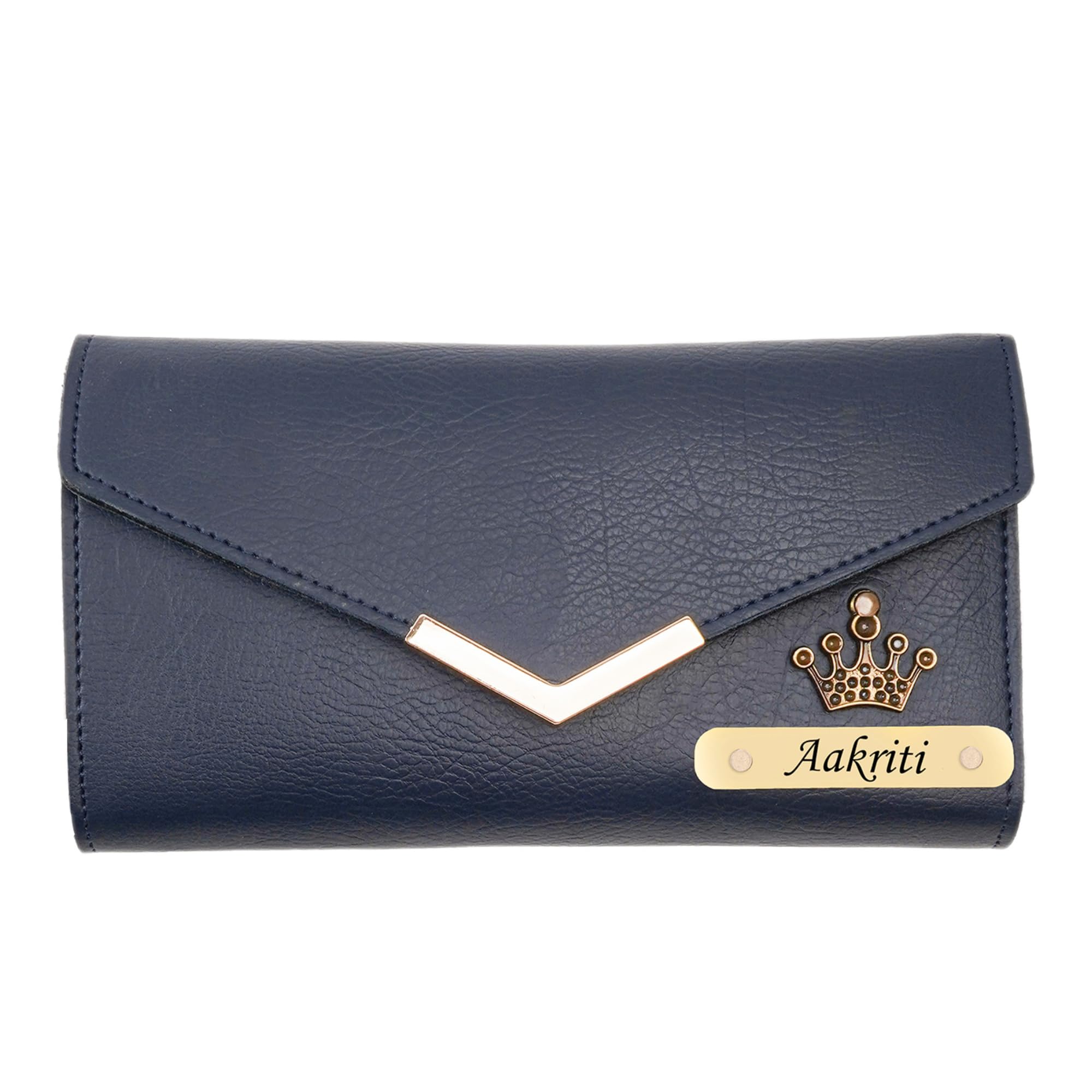 Personalized Leather Name Women's Clutch | Customized Gift Combo for Girlfriend Friend Wife Mother & Sister-image-40