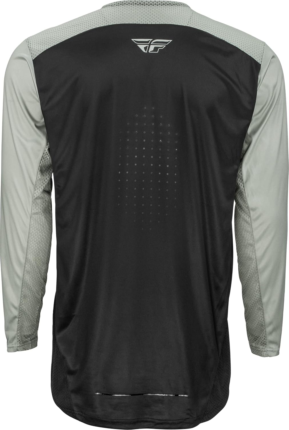 Fly Racing 2022 Adult Lite Jersey (Black/Grey, X-Large) - Image 2