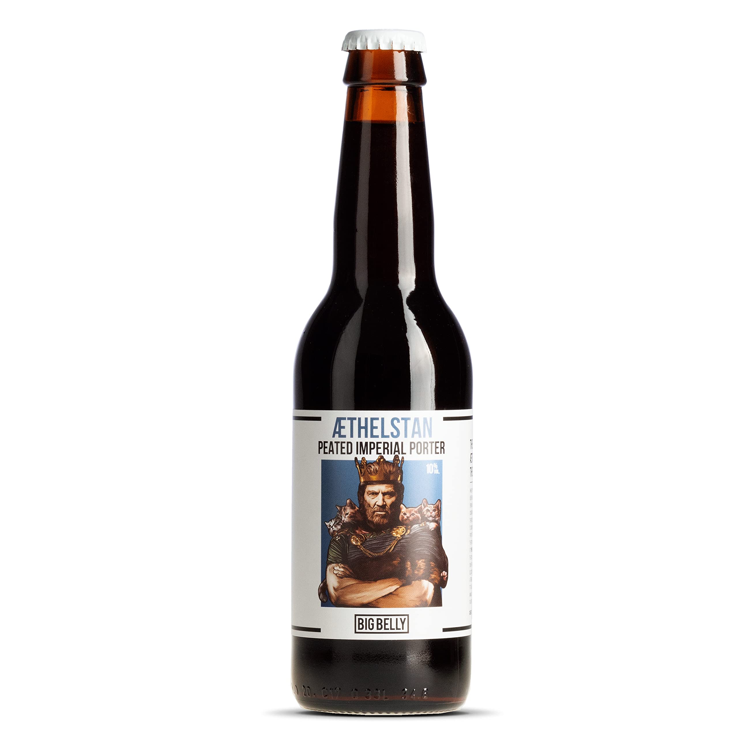 Big Belly `Aethelstan´Peated Imperial Porter 10% (24 x 0,33l) ** Sparpaket 22+2 GRATIS ** (inklusive 6,00 € Pfand)