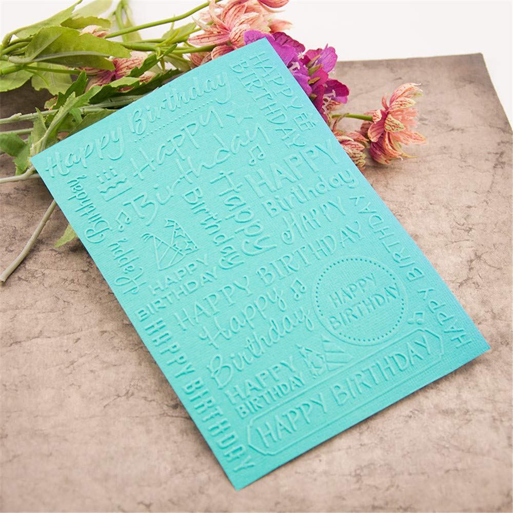 arriettycraft Mattoni Muro Sfondo Plastica Cartelle di Goffratura per la Carta Fare Mattoni Texture Modello di Goffratura per Scrapbooking Carta Crafting Decortion