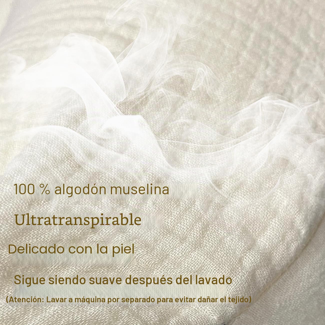 Funda de Almohada de Lactancia, Muselina de algodón, Funda extraíble para Almohadas de Lactancia, Paquete de 2 Fundas de Almohada, Almohada de Lactancia ultrasuave, se Adapta a Almohadas de