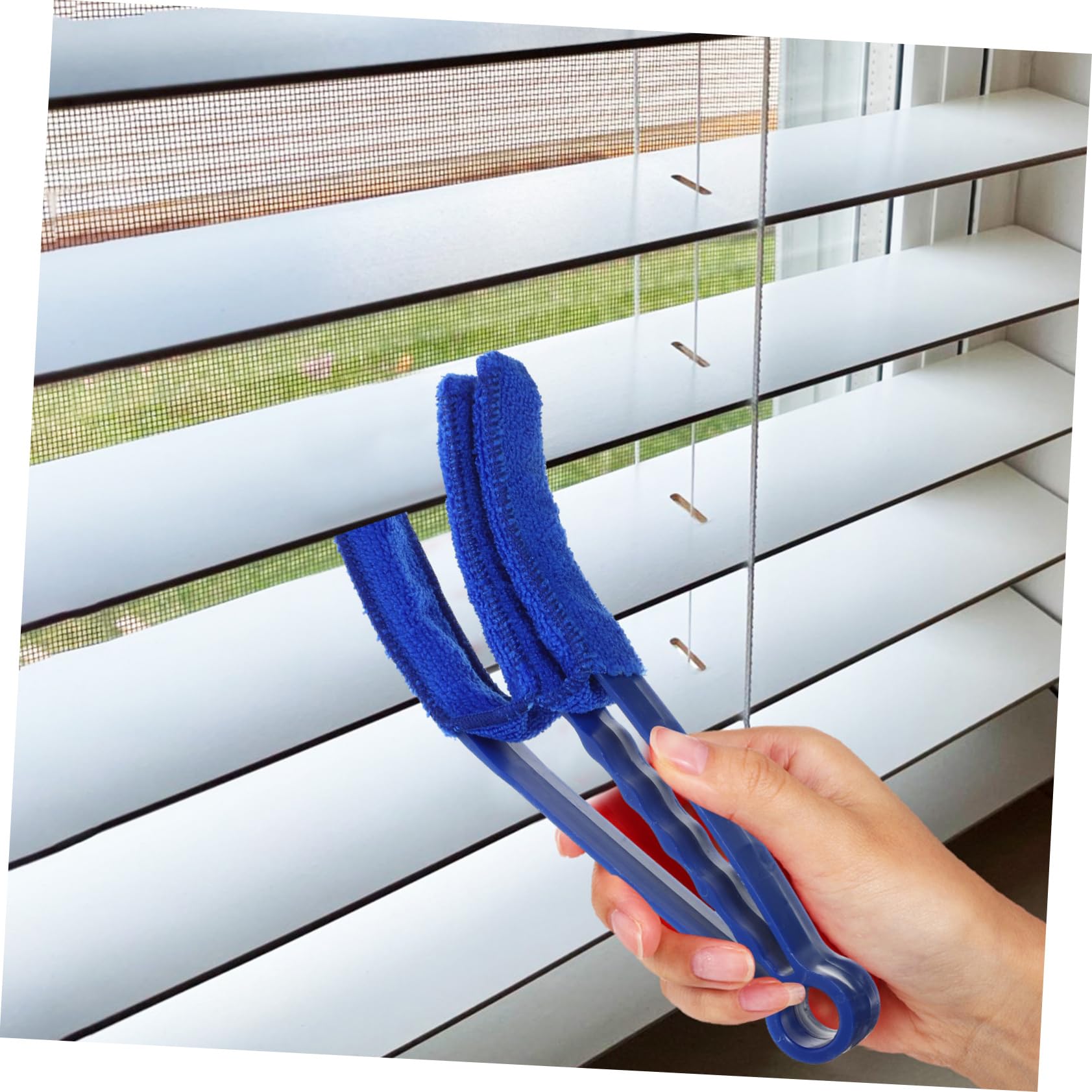ULTECHNOVO 20piezas Limpiador De Persianas y Aire Acondicionado Herramienta De Limpieza Práctica y Ligera para Mantener Persianas y Unidades De Aire Acondicionado El Hogar