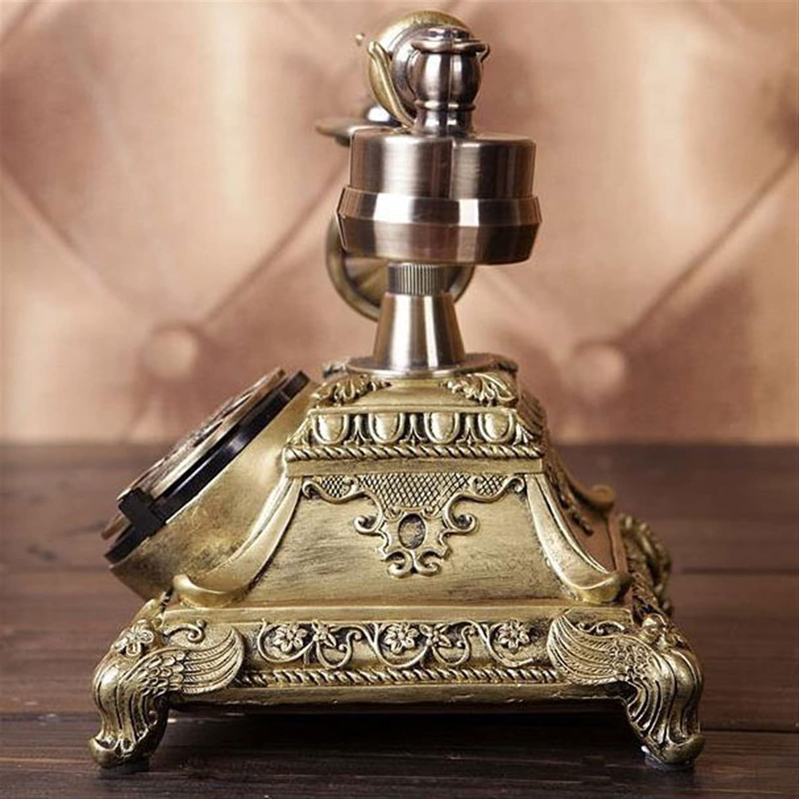Téléphone à Cadran rétro, Mode européenne à l'ancienne, téléphone Fixe Vintage, Cadran tournant, téléphones Anciens, téléphone Fixe pour Bureau, Maison, hôtel, fabriqué en résine, téléphone nostalgi