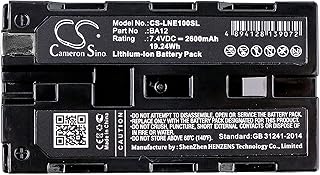 LIONX Battery for James Tyler Variax JTV Guitar JTV James Tyler Variax Shuriken Variax Guitars Variax Standard 98-034-0003 BA12 2600mAh / 19.24Wh