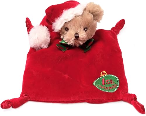 Miniatura 1 de Bearington Baby Wee Alma, animal de peluche de llama pequeña, 8 x 7 pulgadas, decoración de guardería, manta de seguridad para bebés