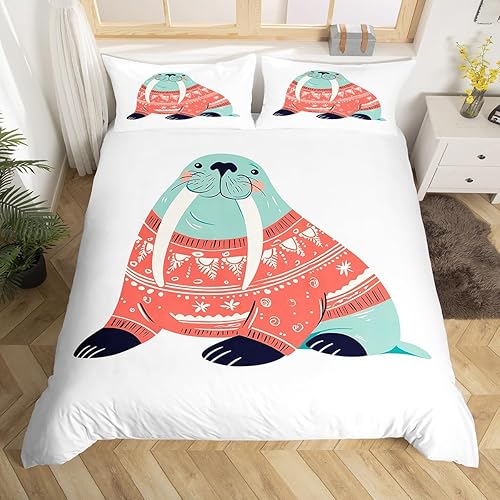 Miniatura 7 de Manfei Juego de funda de edredón musical tamaño Queen, juego de ropa de cama con estampado de notas musicales retro para niños y niñas, decoración