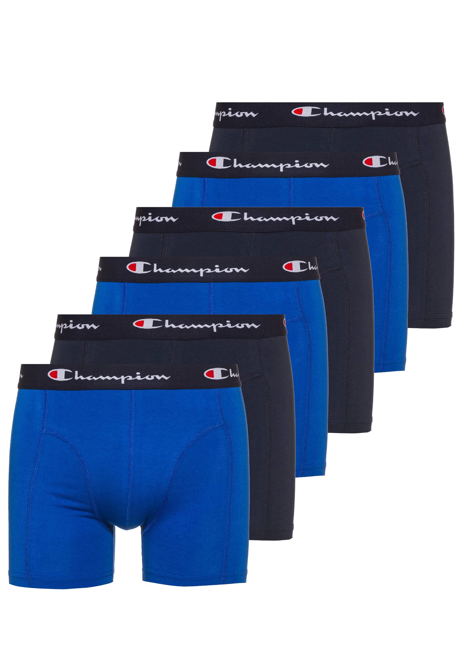 Champion Pack de 6 calzoncillos tipo bóxer para hombre