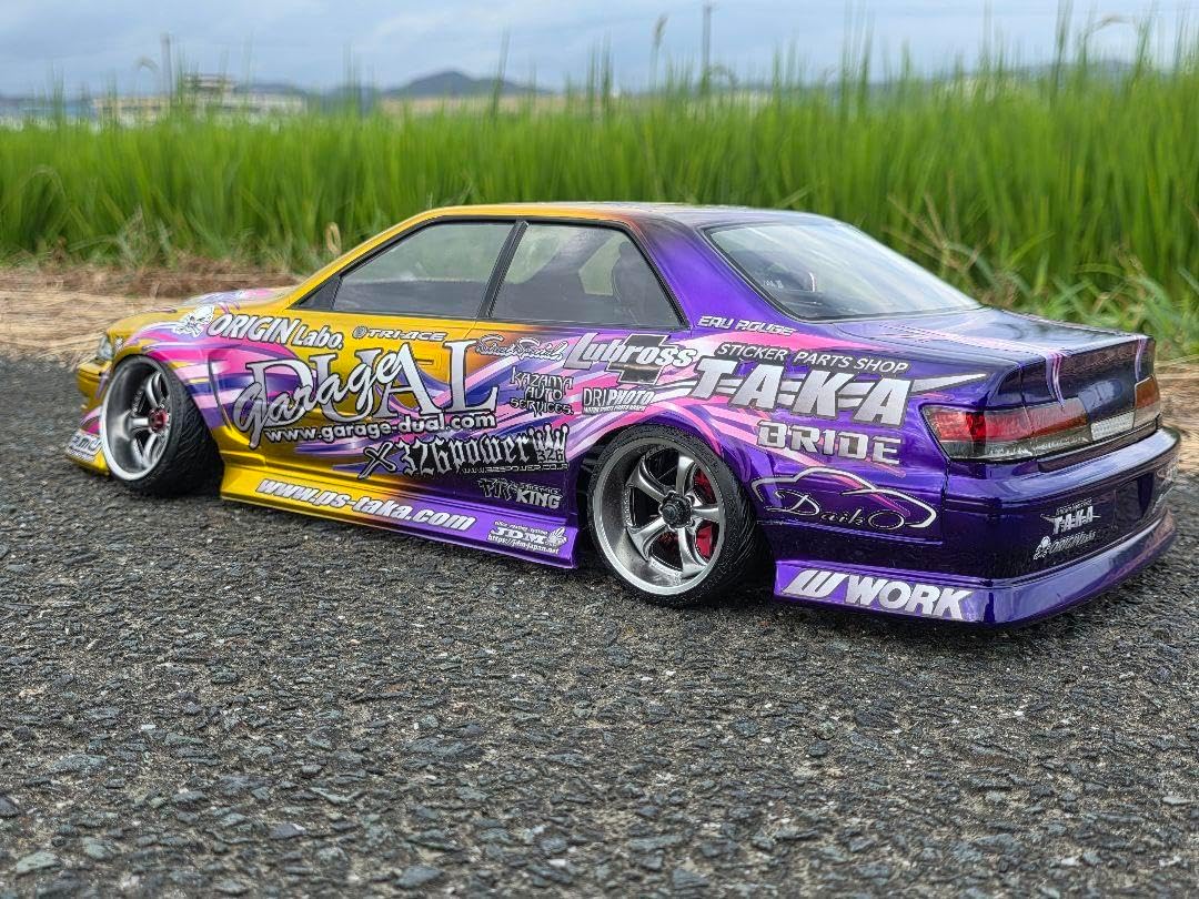 B】パンドラRC BNスポーツ JZX100 マークII 制作済ラジコンホディ