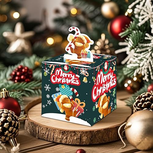 Vista 54 de Caja de dinero de Navidad para tirar de regalo en efectivo, cajas de regalo para dinero en efectivo, caja de regalo sorpresa para padres, amantes