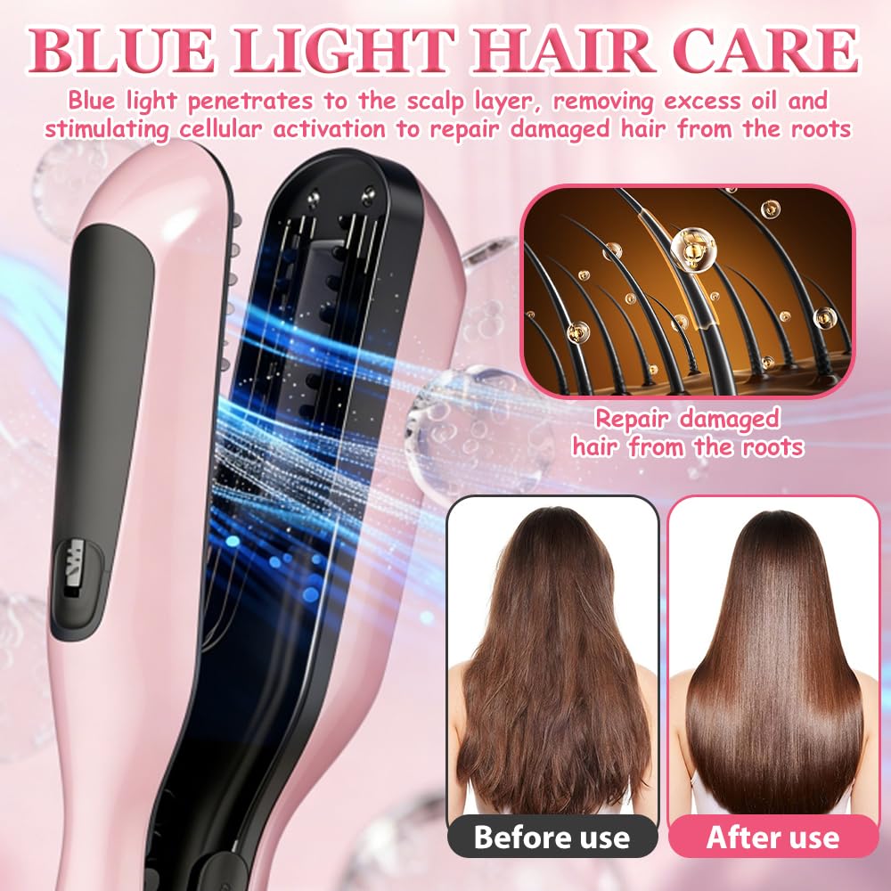 Spliss Entferner Gerät, NAVESO Split End Trimmer, Splissentferner für Haare Kabelloser mit LED-Anzeige, Negativ Ionen Haarpflege Haarspliss Entfernen, Entferne Spliss und Beschädigte Haarspitzen