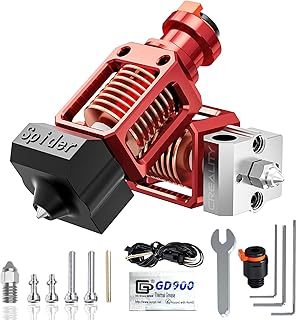 Creality Spider 3.0 High Temperature and High Flow Hotend Pro, All Metal Hotend Upgrade for Ender 3 Pro, Ender 3, Ender 3 V2, Ender 3 Max, Ender 5, Ender 5 Pro, Ender-5 Plus, CR 10
