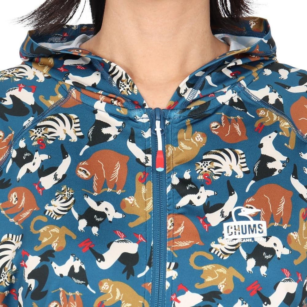 Amazon.co.jp: チャムス（CHUMS） スプラッシュ ジップ パーカー