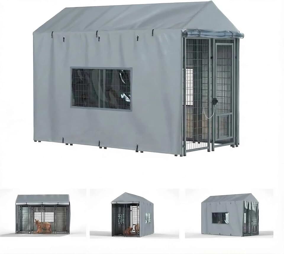 Outdoor Dog Kennel Cover