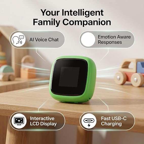 Ai Desktop Robot with 1.54 Inch Display Voice Control
