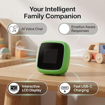 Ai Desktop Robot with 1.54 Inch Display Voice Control