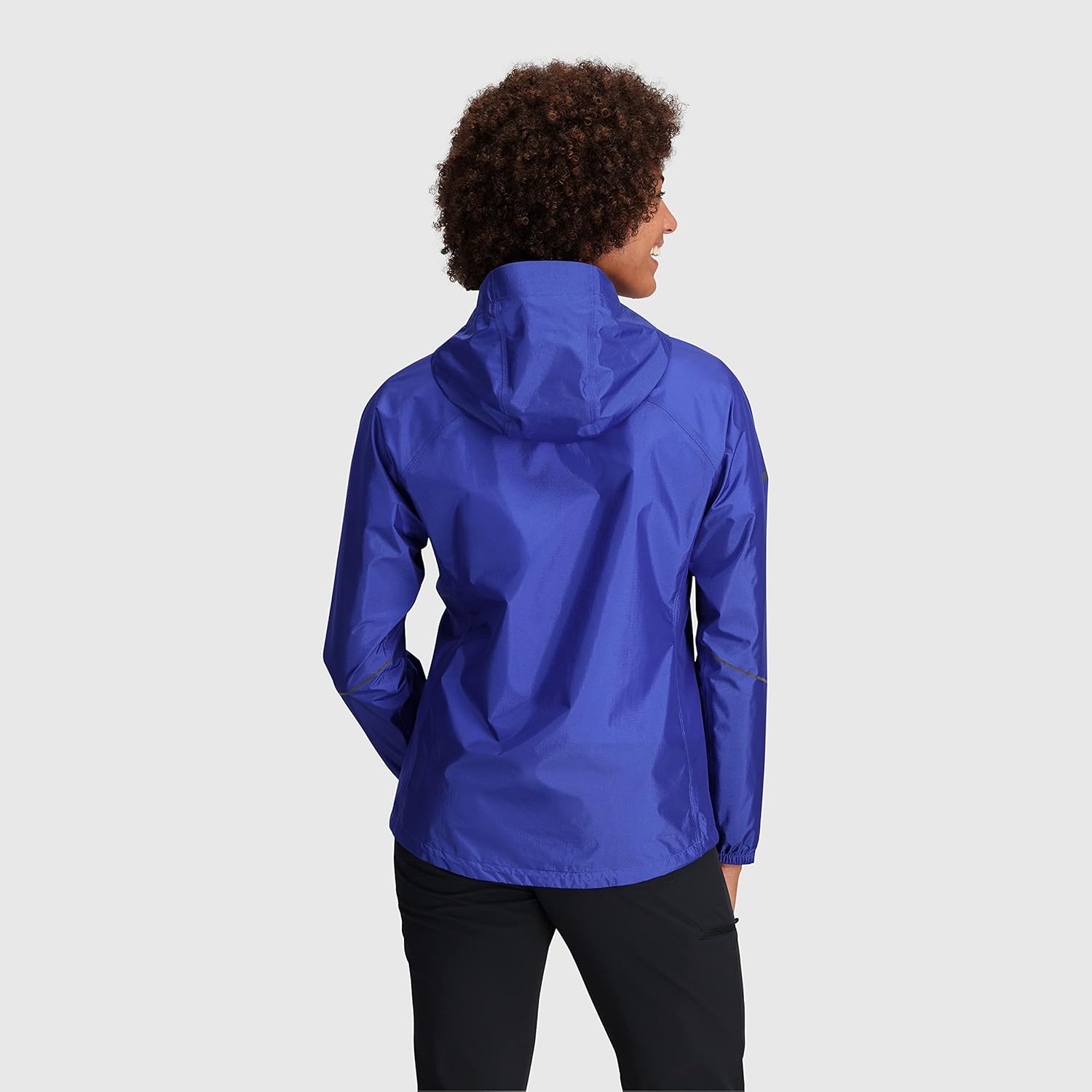 Outdoor Research Women's Helium Rain Jacket, Ultramarine, S - Image 4