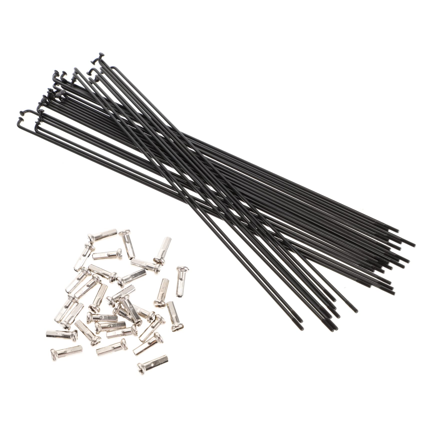 Abaodam 30Pcs Premium Bike Steel Spokes Durable Replacement Parts for Mountain Road and Folding Bikes Essential Bike Accessories for Use