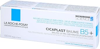 La Roche-Posay Cicaplast Baume B5+, Multi-Purpose Ultra-Repairing Soothing Balm, Skin Barrier Repair, Panthenol, Madecassoside, Prebiotic Tribioma for Irritated Sensitive Skin, 100ml