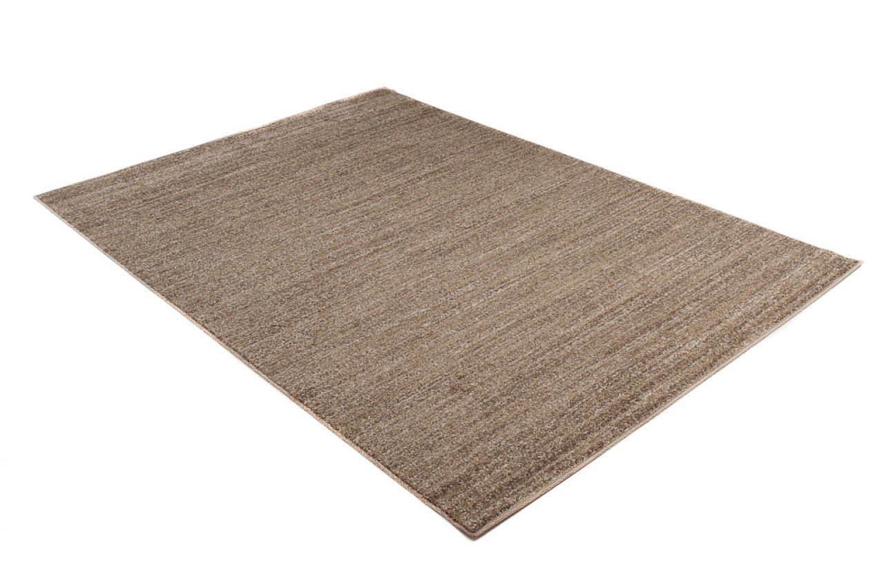 Tapiso Sari dywan z krótkim włosiem, nowoczesny dywan w kolorze beżowym, melanż, idealny do salonu, pokoju gościnnego, jadalni, Ökotex 140 x 190 cm