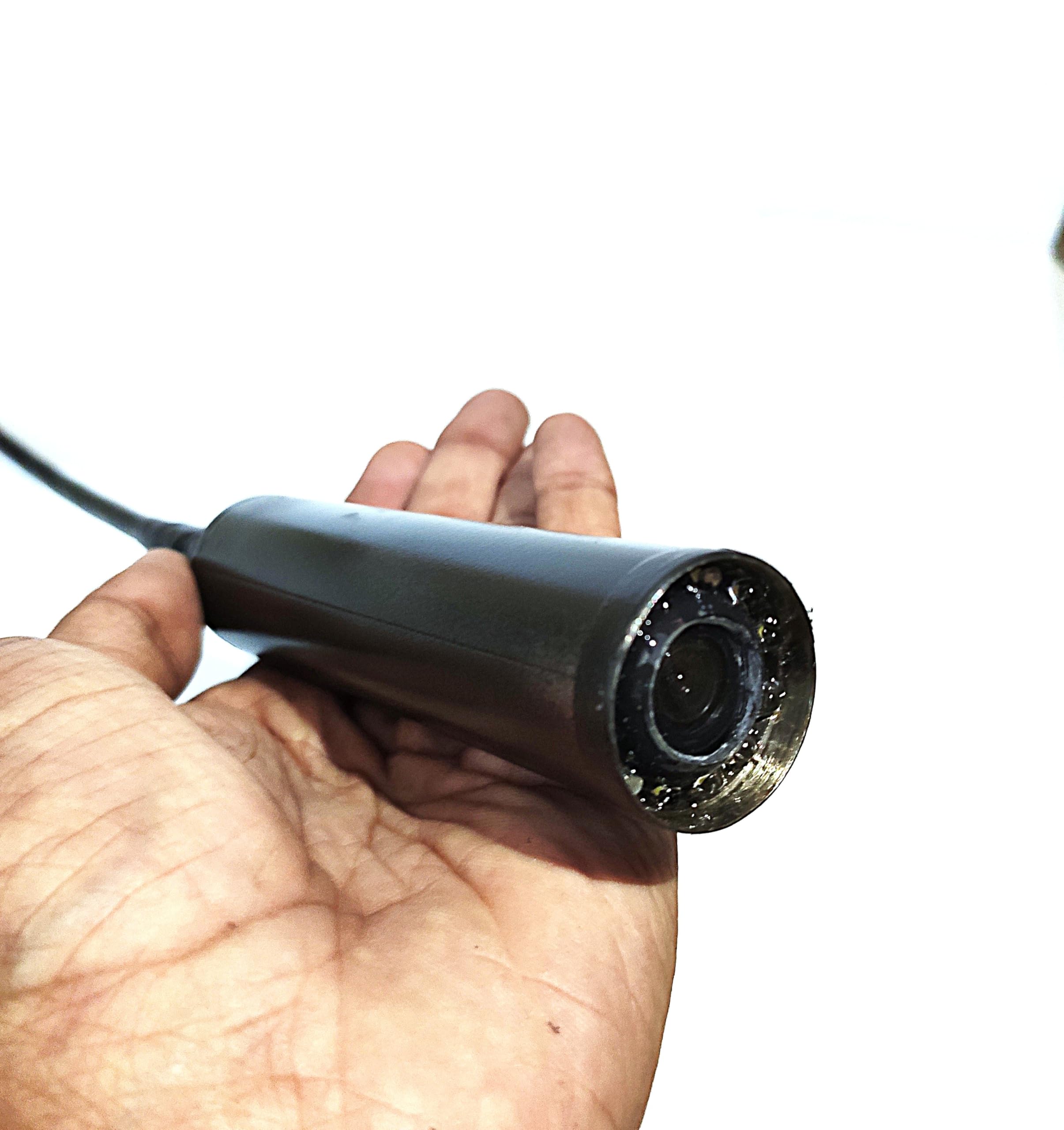 NDTR- 3MP Borewell Inspection Camera – 28mm Lens | 12 LED Lights | Waterproof Metal Body only Camera (Cable)-image-29