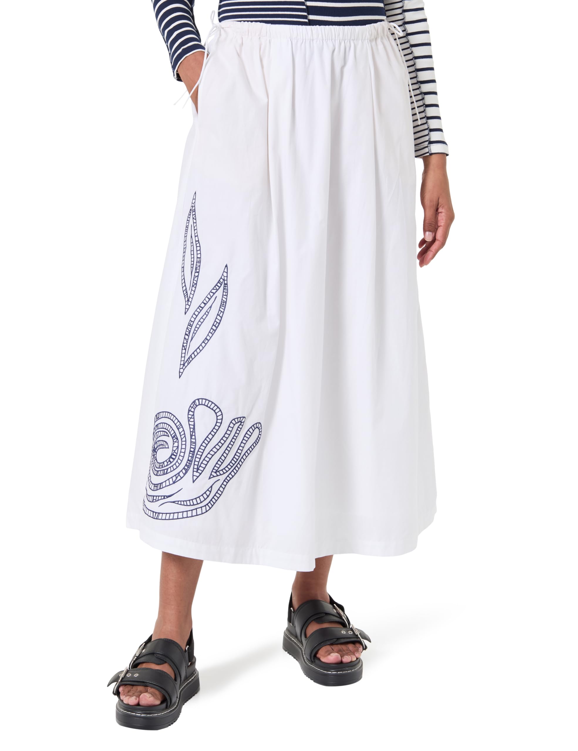 Desigual Skirt_Embro, 1000 White, S