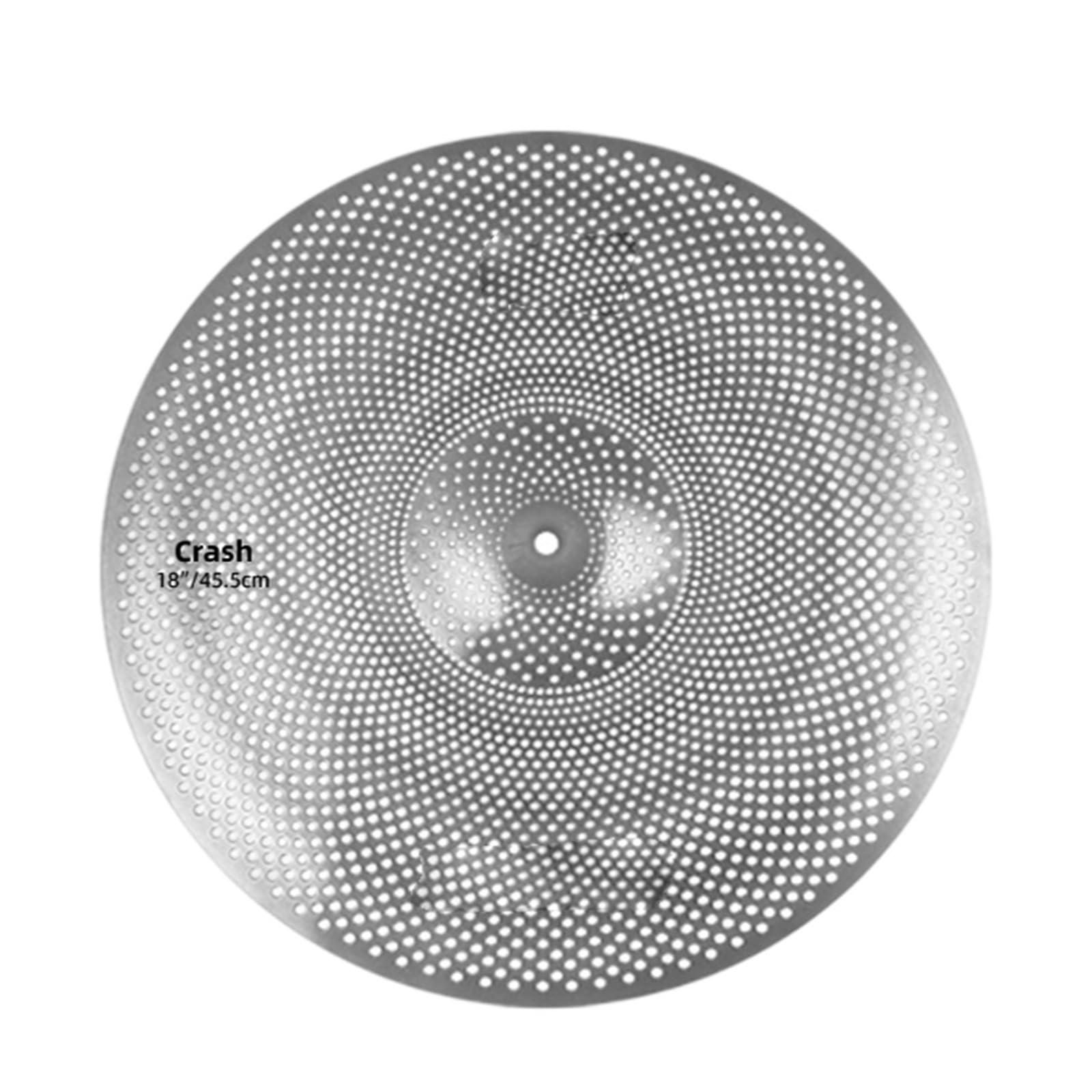 Profesjonalna Talerz Zestaw Perkusyjny Silent Cymbal Mute Pads Hi Hat Crash Ride I Splash Tłumiki 14 16 18 20 Cali(Type 7)