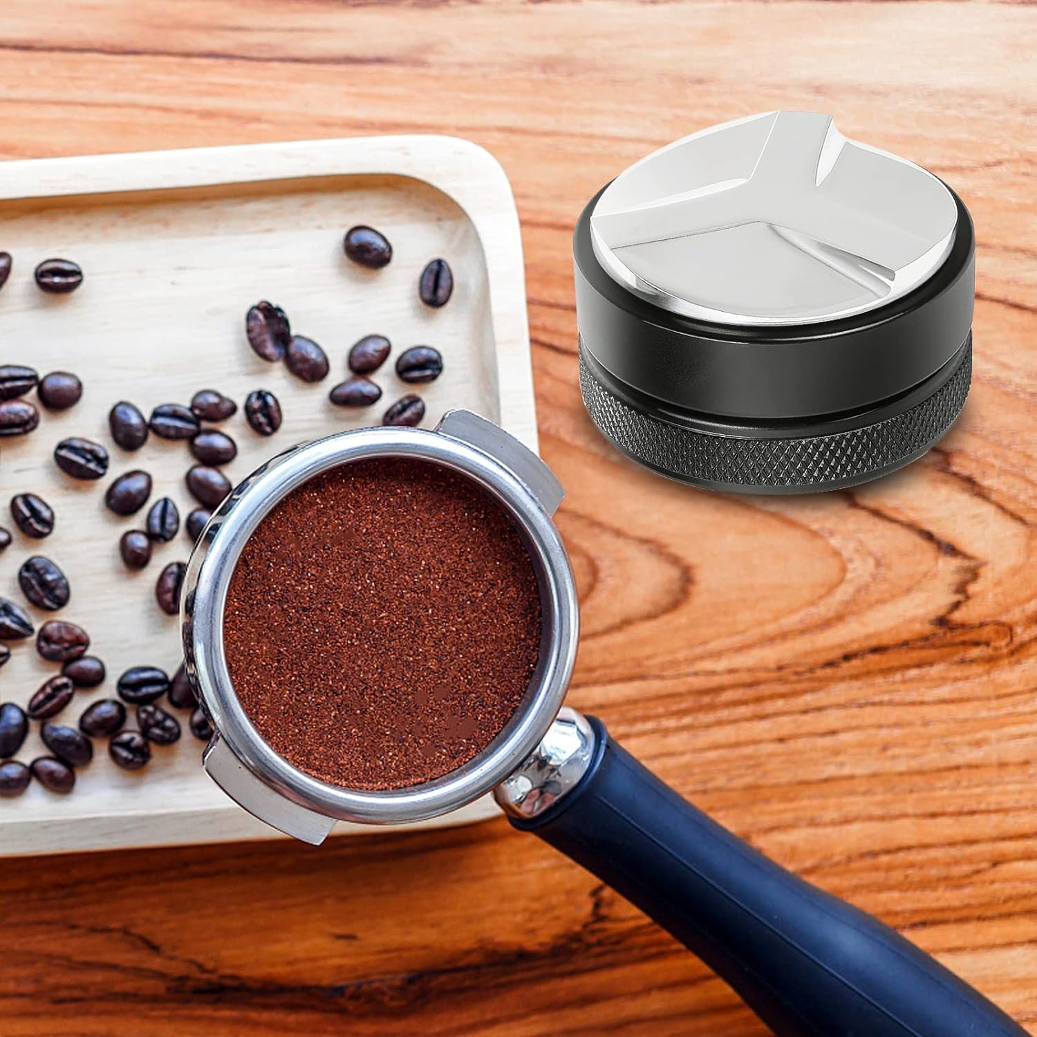 Distributeur de café, démonter l'outil de bourrage de café pratique