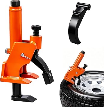 TUFFIOM Manual Tire Bead Breaker with Rubber Pad Protector,38-42 Tires Changer, Easy-Operated Tire Repair Tool for ATVs/UTVs, Tractors, Trucks, Cars, Heavy Duty Tires
