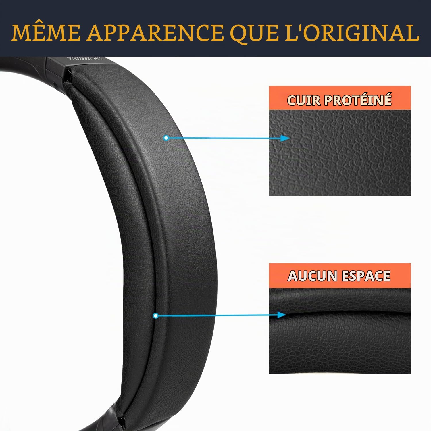 SOULWIT Mousse Coussin Coussinets + Bandeau, Kit de Remplacement pour Sony WH-1000XM4 (WH1000XM4) Les Circum-auraux Casques, pièce de Rechange pour Le Coussinet de Bandeau