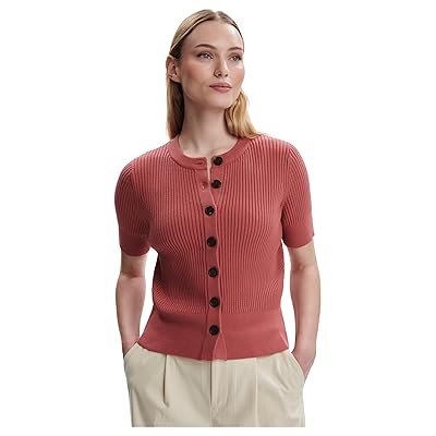 Varley Micha Short Sleeve Cardigan Women
