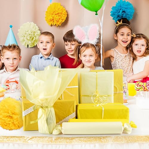 Miniatura 8 de NACHLYNN 60 hojas de papel de seda rosa a granel de 14 x 20 pulgadas, papel de regalo para el día de San Valentín, manualidades para manualidades,