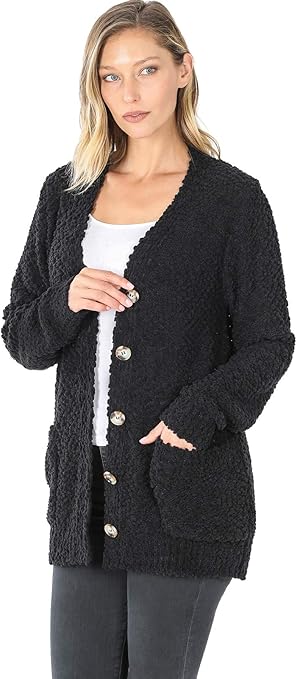 Zenana outfitters popcorn cardigan Clearance