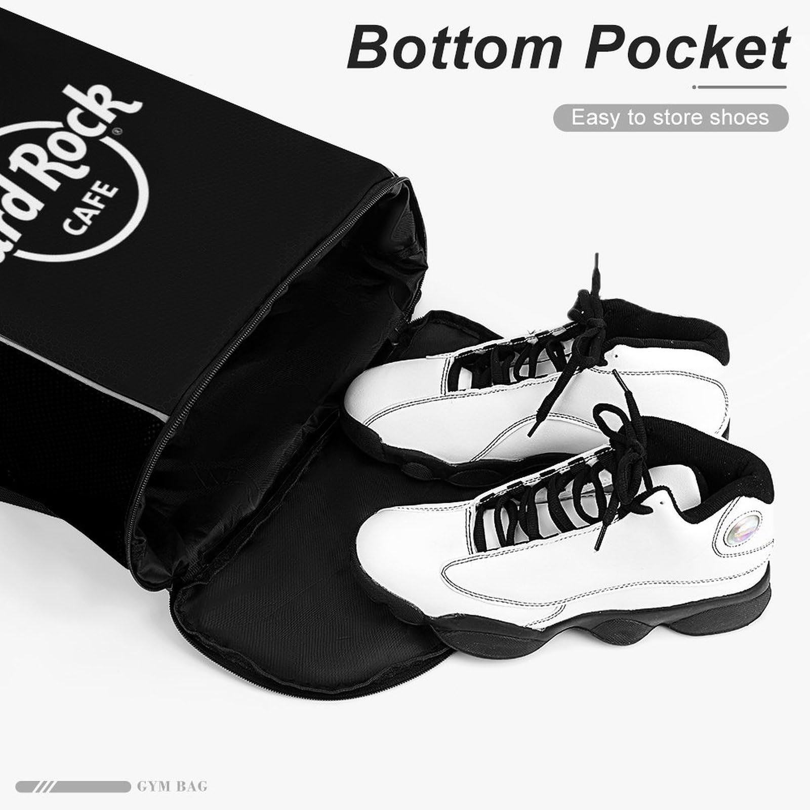 Amazon.co.jp: ハードロックカフェ トレーニングバッグ スポーツバッグ 