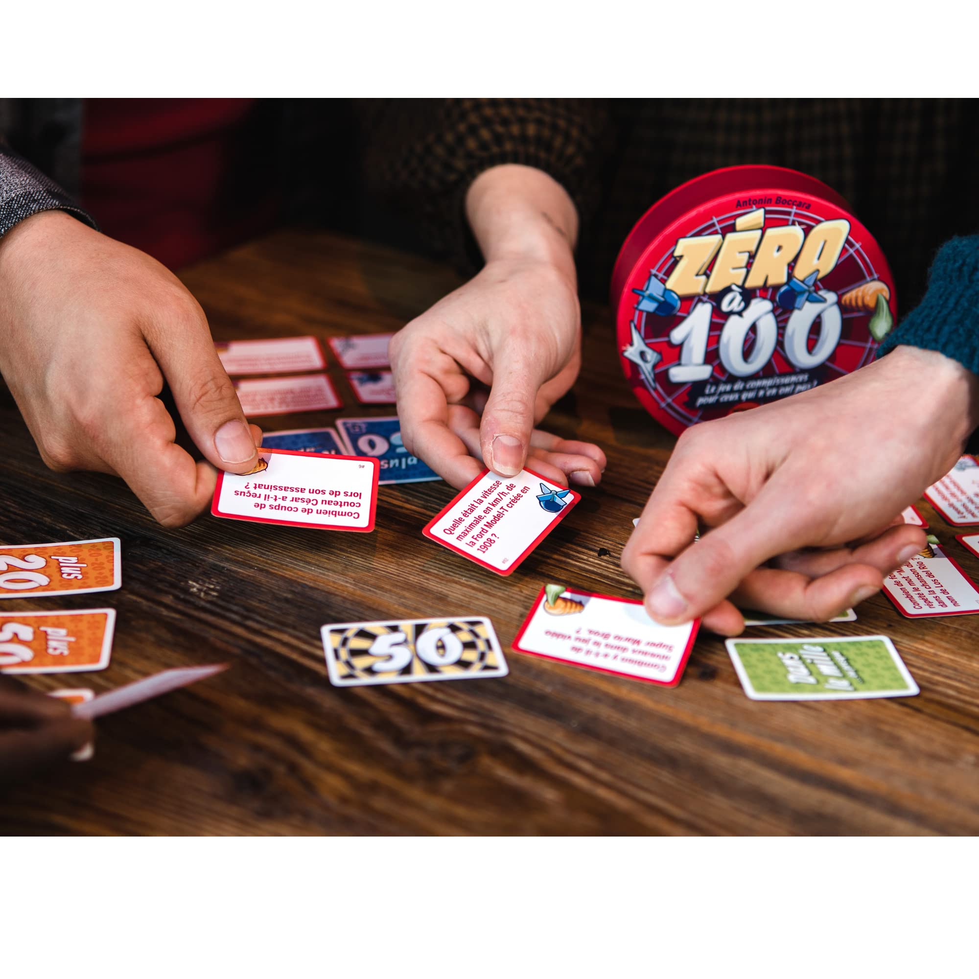 Zéro à 100 - Jeu d'Ambiance - Quizz et Intuition - Acheter sur
