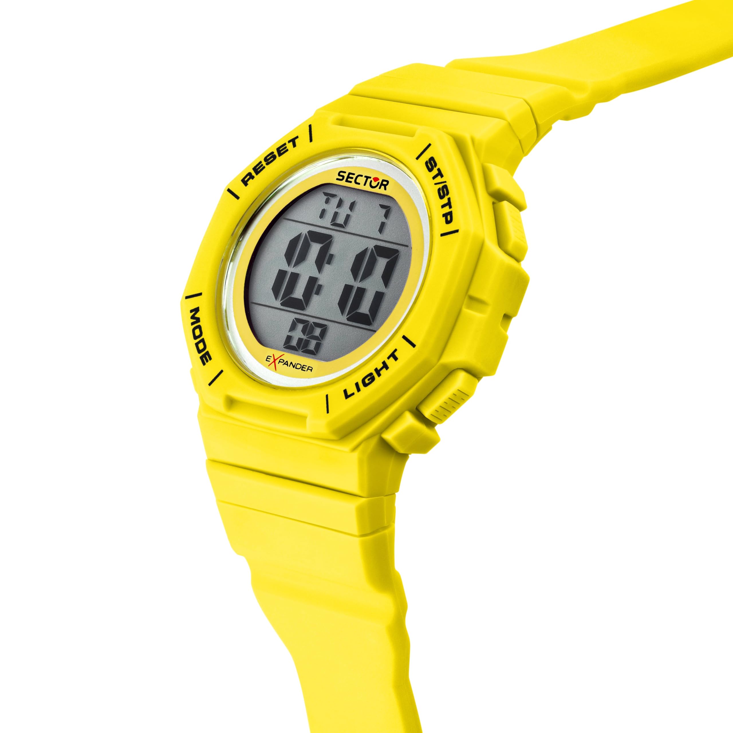 Sector No Limits Orologio Uomo, Digitale, 40 mm, Silicone, Collezione EX-50