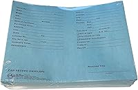 Vista 4 de A Plus Sobres de registro de coche #19 chaquetas para concesionarios de vehículos, cantidad de 100, azul (P15)