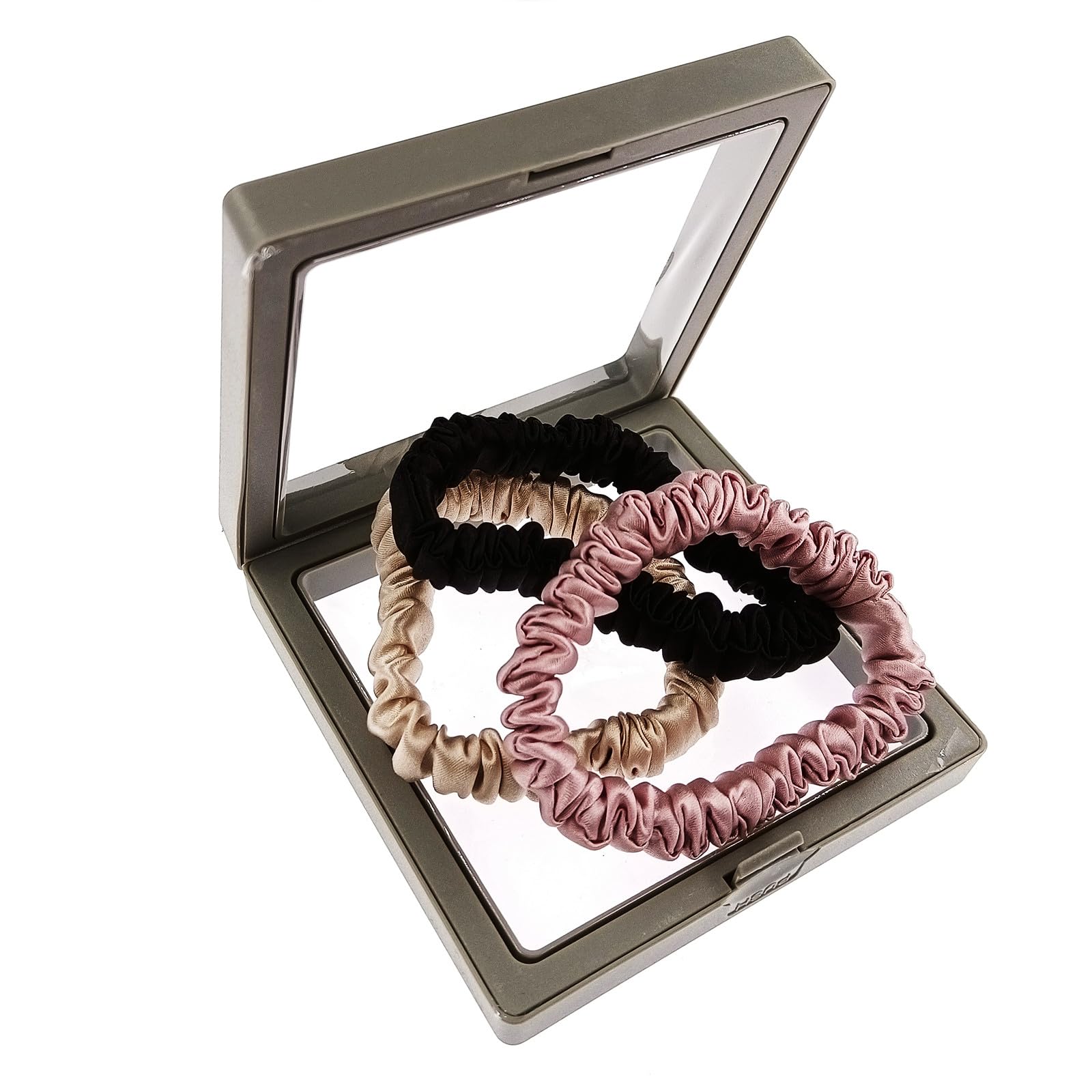 ZHIYE 3 Pcs Silk Hair Scrunchies - Image 4